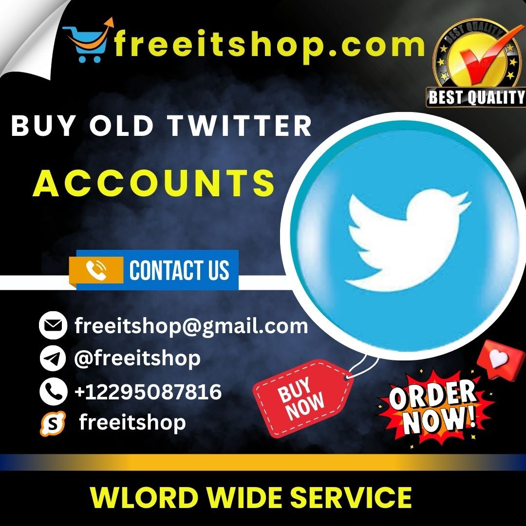Buy Old Twitter Accounts