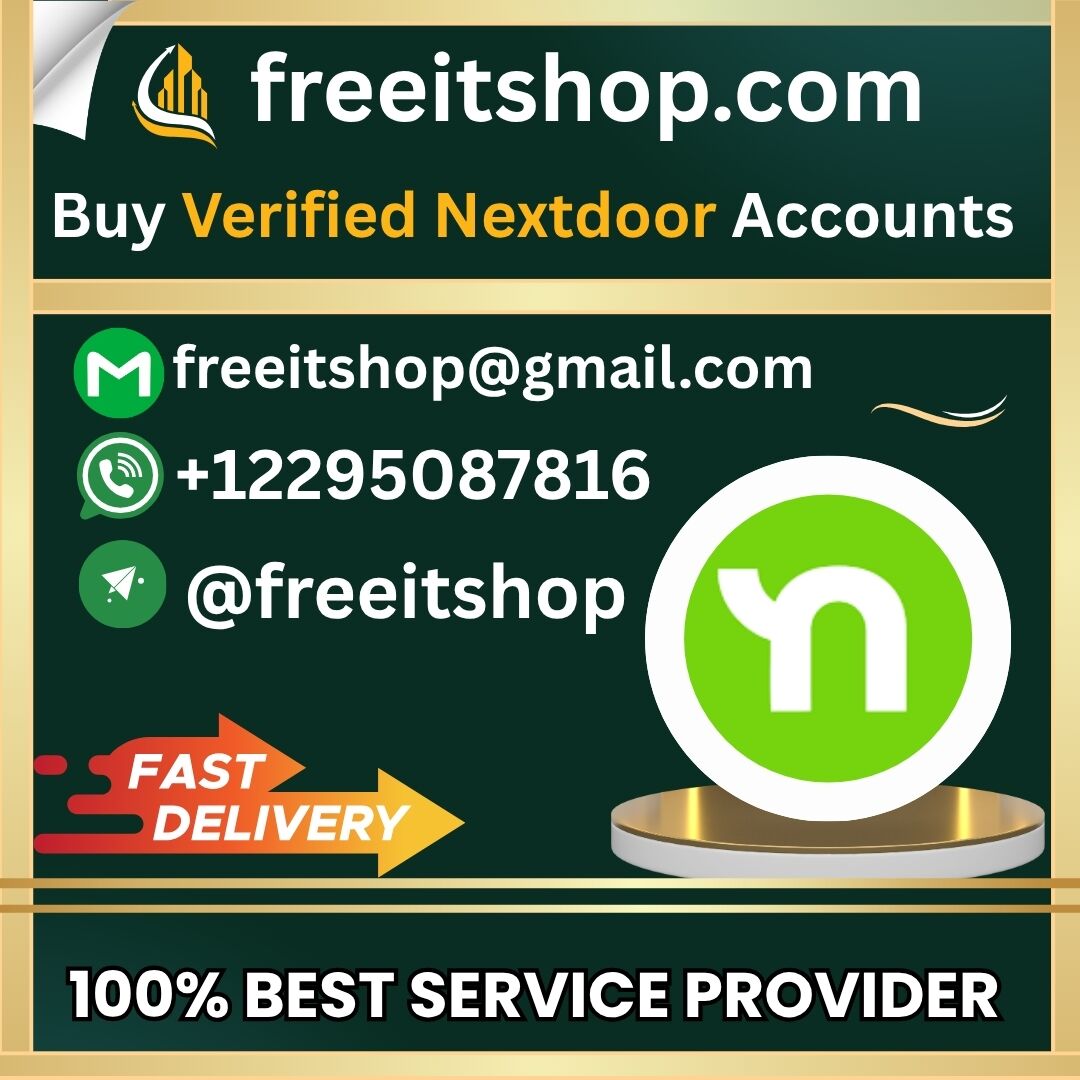 Buy Verified Nextdoor Accounts